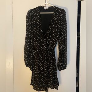 NWOT Ganni polka dot mini dress EU40